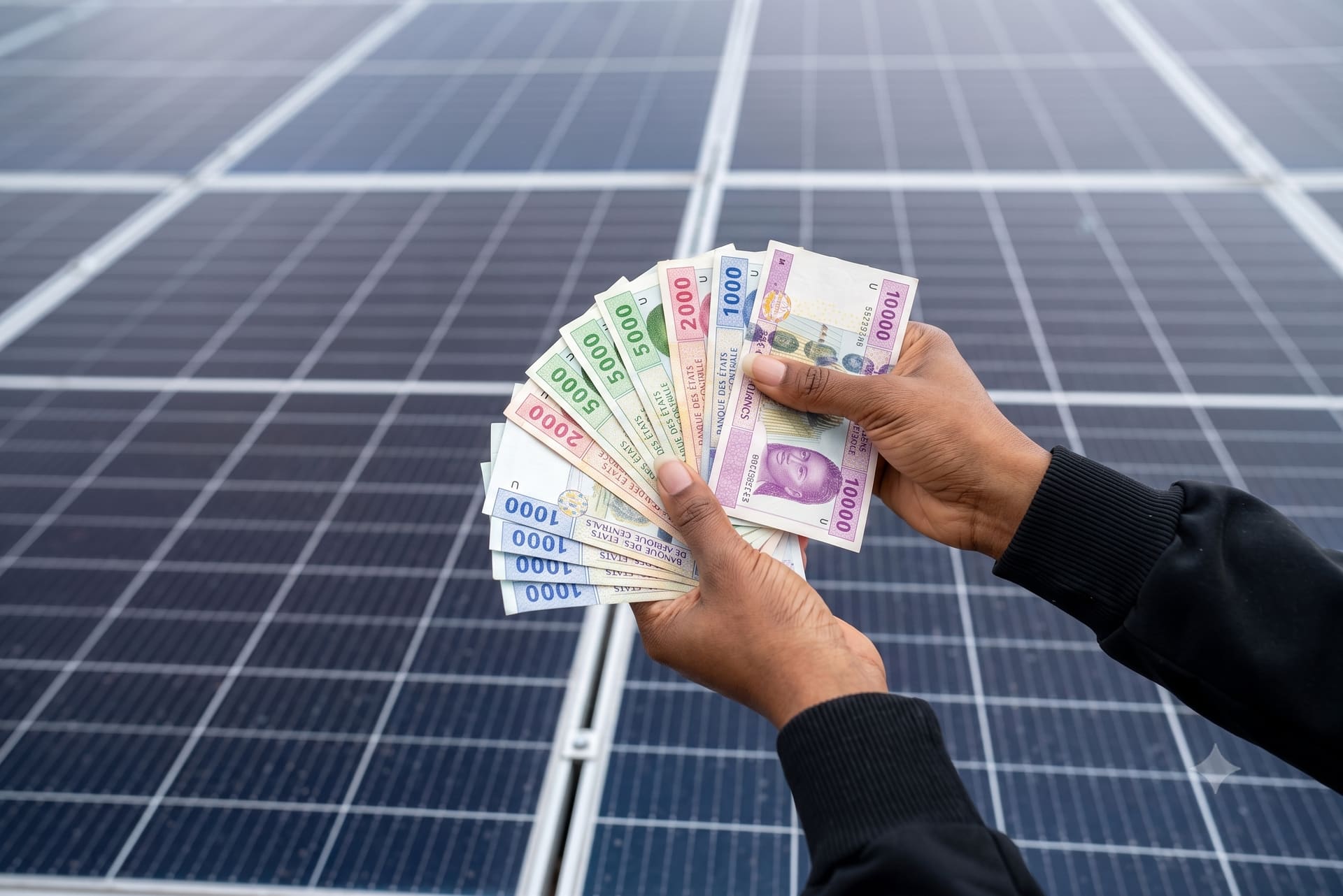 Économies en francs CFA grâce à l'énergie solaire